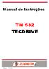Manual de Instruções TM 532 TECDRIVE Edição - 07/2010