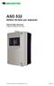 ASD 532 Detetor de fumo por aspiração
