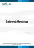Safeweb Meetings. Manual do Usuário - Versão 2.43 Produzido por: Informática Educativa