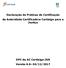 Declaração de Práticas de Certificação da Autoridade Certificadora Certisign para a Justiça