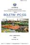 BOLETIM IPC/CG Índice de Preços ao Consumidor de Campo Grande IPC/CG