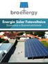 Energia Solar Fotovoltaica. Economia e Sustentabilidade