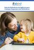Guia de Referência da Agência para Crianças Pequenas com Deficiência
