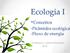 Ecologia I -Conceitos