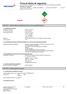 Ficha de dados de segurança em conformidade com o Regulamento (CE) n.º 1907/2006 (REACH) alterado pelo Regulamento (UE) 2015/830