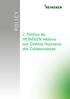 2. Política da HEINEKEN relativa aos Direitos Humanos dos Colaboradores