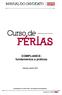 COMPLIANCE: fundamentos e práticas. Ingresso: janeiro Informações: (51)