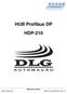 HUB Profibus DP HDP-210. Manual do usuário