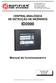 ID2000 CENTRAL ANALÓGICA DE DETECÇÃO DE INCÊNDIOS. Índice. Manual de funcionamento. Panel ID Manual de funcionamiento