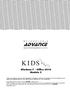 Advance.  KIDS. Windows 7 - Office 2010 Módulo 2