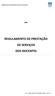 REGULAMENTO DE PRESTAÇÃO DE SERVIÇOS DOS DOCENTES