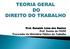 Prof. Ronaldo Lima dos Santos Prof. Doutor da FDUSP Procurador do Ministério Público do Trabalho