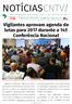 Vigilantes aprovam agenda de lutas para 2017 durante a 14ª Conferência Nacional