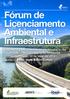 Fórum de Licenciamento Ambiental e Infraestrutura