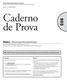 Caderno de Prova E08. Médico (Neurologia/Neurofisiologia)