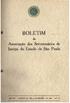 BOLETIM. Associação dos Serventuários de Justiça do Estado de São Paulo. ANO XV AGOSTO DE 1964 A FEVEREIRO DE 1D65 N.o 76