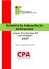 Relatório de Autoavaliação Institucional. Campus Teresina Zona Sul Ciclo Avaliativo 2017