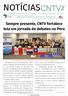 (61) Edição Sempre presente, CNTV fortalece luta em jornada de debates no Peru