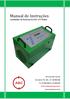 Manual de Instruções Analisador de Baterias EA250 12V Heliar