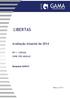 LIBERTAS. Avaliação Atuarial de 2014 RP 1 - COPASA CNPB Relatório 049/15