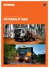 caminhões para o segmento off-road scania P 360 Especificações Técnicas