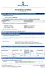 FICHA DE DADOS DE SEGURANÇA STARCH RG. SECÇÃO 1: Identificação da substância/mistura e da sociedade/empresa