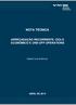 NOTA TÉCNICA ARRECADAÇÃO RECORRENTE, CICLO ECONÔMICO E ONE-OFF OPERATIONS