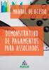 Manual de Acesso. demonstrativo de pagamentos. para associados