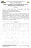 PRODUÇÃO E COMPOSIÇÃO DE ÓLEO ESSENCIAL DE CIDRÓ (ALOYSIA TRIPHYLLA) EM FUNÇÃO DA SAZONALIDADE