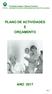 PLANO DE ACTIVIDADES E ORÇAMENTO
