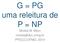 G = PG uma releitura de P = NP. Mirella M. Moro PPGCC/UFMG, 2014