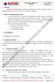 FRAS-LE REVISÃO: 04. Emitente: Aprovador: Data: Adair Kayser Supervisor de Logística Fábio Copelli - Gerente Corp. de Logística 25/04/2011