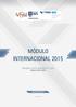 MÓDULO INTERNACIONAL 2015