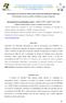 Determinação da retenção da calda de pulverização pela utilização de adjuvantes Determination of spray retention of solution by usage of adjuvant