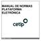 MANUAL DE NORMAS PLATAFORMA ELETRÔNICA