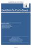 Boletim de Convênios Volume 43/edição 2 - junho de 2018
