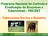 Programa Nacional de Controle e Erradicação da Brucelose e Tuberculose PNCEBT. Tuberculose Bovina e Bubalina