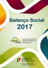 Balanço Social Balanço Social. Instituto Nacional de Investigação Agrária e Veterinária, IP Página 1