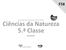 Ciências da Natureza 5.ª Classe