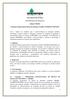 PRÓ-REITORIA DE PESQUISA. Edital N 05/2015. Programa Institucional de Bolsas de Iniciação Científica FAPERGS/UNIPAMPA