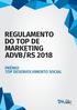 REGULAMENTO DO TOP DE MARKETING ADVB/RS 2018 PRÊMIO TOP DESENVOLVIMENTO SOCIAL