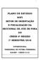 PLANO DE ESTÁGIO SOFI SETOR DE ORIENTAÇÃO E FISCALIZAÇÃO DA SECCIONAL DE JUIZ DE FORA DO CRESS 6º REGIÃO 1º SEMESTRE/2018
