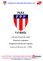 Federação Paraense de Futebol. Diretoria de Competições. Regulamento Específico da Competição. Campeonato Paraense Sub 15/2018