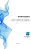 HydroExpert. Manual de polinômios de canal de fuga com faixas operativas de vazão defluente. HydroByte Software