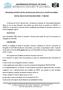 PROGRAMA INSTITUCIONAL DE BOLSA DE INICIAÇÃO À DOCÊNCIA (PIBID) EDITAL SELEÇÃO DE BOLSISTA PIBID - Nº 001/2014