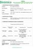FISPQ Ficha de Informações de Segurança de Produtos Químicos Sol. Amido Solúvel 6% - versão 01 - data: 17/04/ Pág. 1 de 6