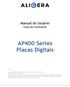 AP400 Series Placas Digitais
