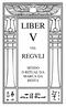 :LIBER REGVLI SENDO O RITUAL DA MARCA DA BESTA VEL