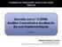 Decreto-Lei n.º 3/2008: Análise Concetual e Avaliação da sua Implementação