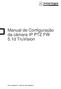Manual de Configuração da câmara IP PTZ FW 5.1d TruVision